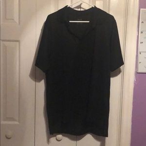 Pullover dress shirt